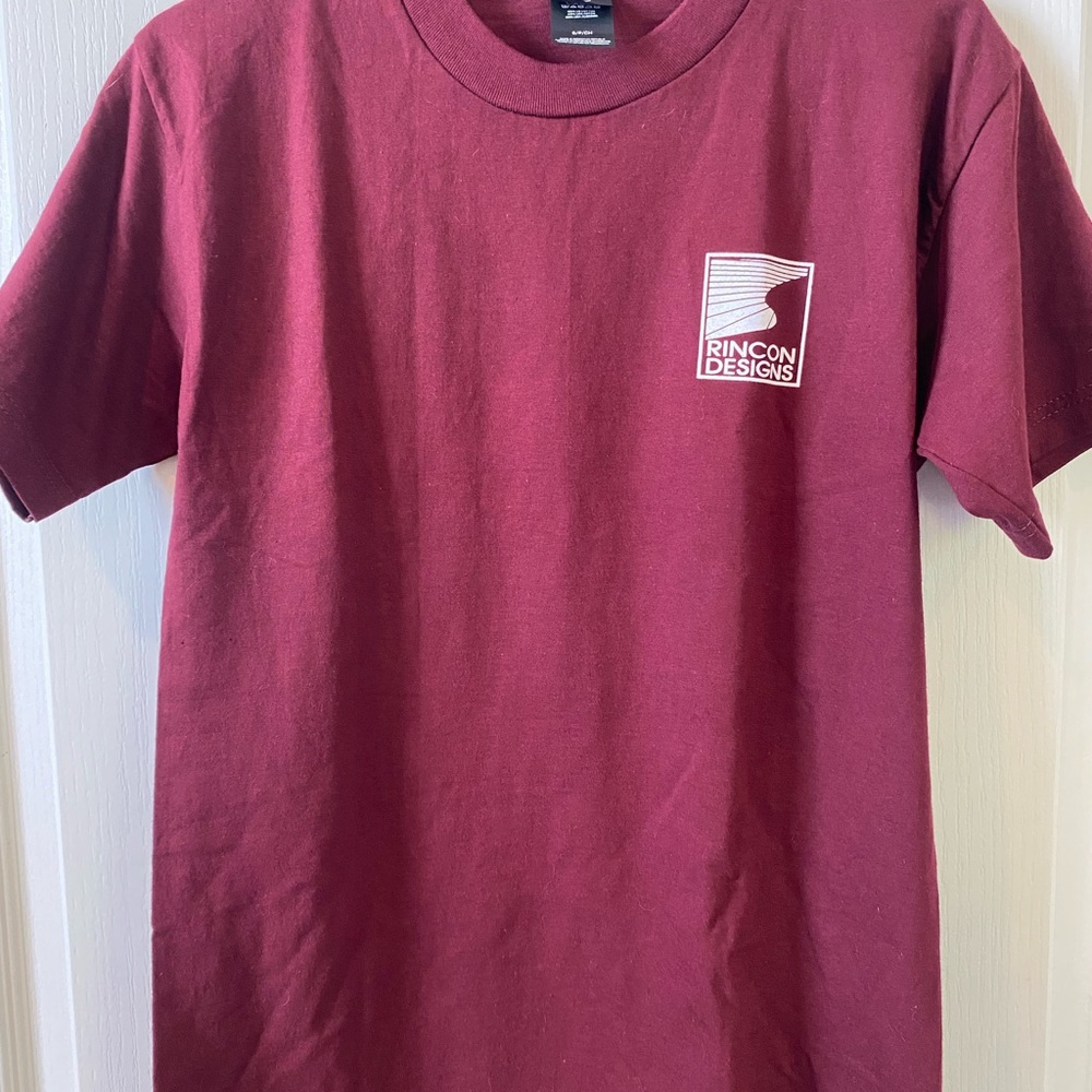 Burgundy Short Sleeve Tee